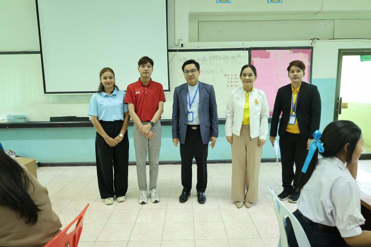 ตรวจเยี่ยมสนามสอบการจัดสอบทางการศึกษาระดับชาติขั้นพื้นฐาน (O-NET) ระดับชั้นมัธยมศึกษาปีที่ 6 ด้วยระบบดิจิทัล (Digital Testing) ปีการศึกษา 2567 โรงเรียนบ้านคาวิทยา