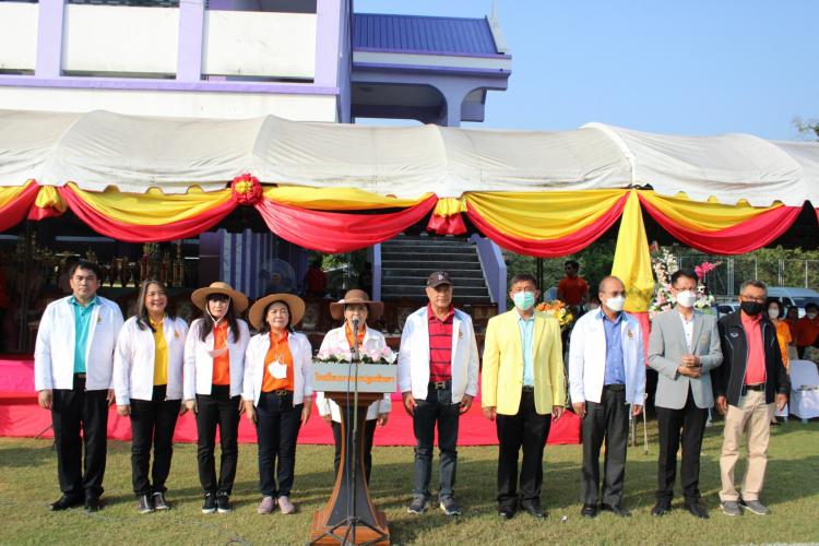 พิธีเปิดการแข่งขันกีฬาภายใน ประจำปีการศึกษา 2565 โรงเรียนบางแพปฐมพิทยา
