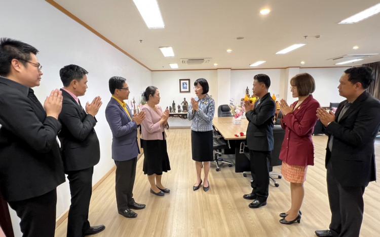 เข้าพบและสวัสดีปีใหม่ 2568 ผู้ว่าราชการจังหวัดราชบุรี