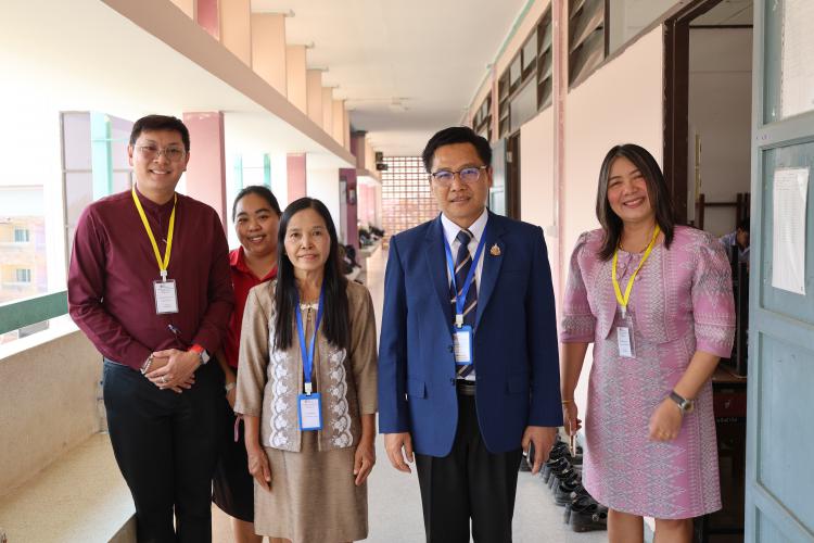 ตรวจเยี่ยมสนามสอบ การทดสอบทางการศึกษาระดับชาติขั้นพื้นฐาน (O-Net) ปีการศึกษา 2567 ระดับชั้นมัธยมศึกษาปีที่ 3 สนามสอบโรงเรียนบางแพปฐมพิทยา
