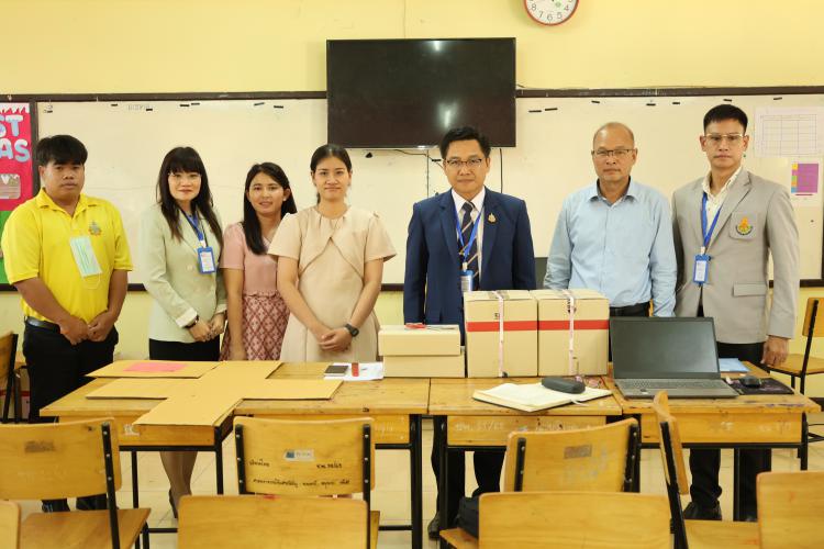 ตรวจเยี่ยมสนามสอบ การทดสอบทางการศึกษาระดับชาติขั้นพื้นฐาน (O-Net) ปีการศึกษา 2567 ระดับชั้นมัธยมศึกษาปีที่ 3 สนามสอบโรงเรียนช่องพรานวิทยา 