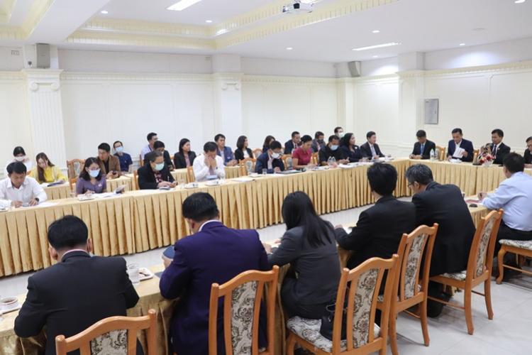 ร่วมประชุมผู้อำนวยการโรงเรียนปฏิบัติหน้าที่ผู้อำนวยการกลุ่มงานและรองผู้อำนวยการกลุ่มงาน ในเขตพื้นที่การศึกษามัธยมศึกษากาญจนบุรี ครั้งที่ 1/2564