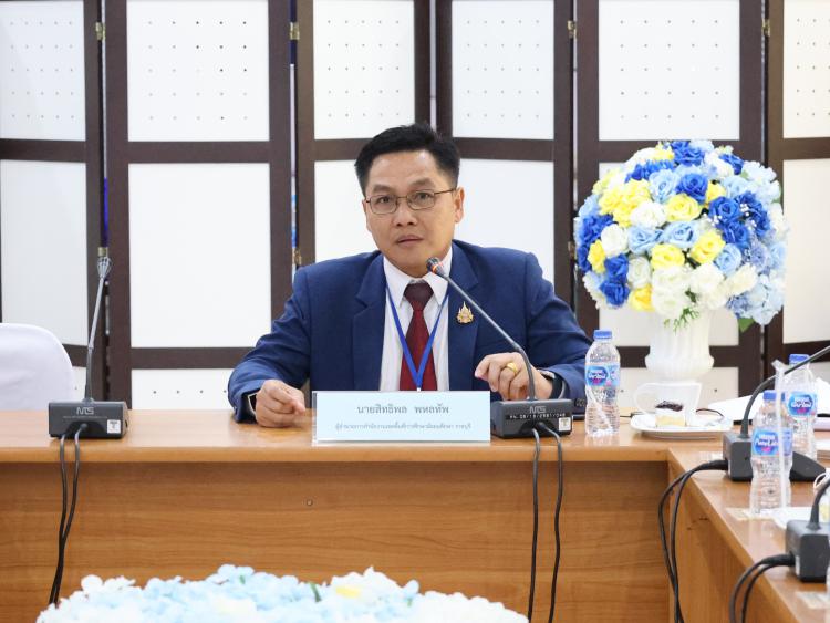 สพม.ราชบุรี ร่วมประชุมประธานสหวิทยาเขต สำนักงานเขตพื้นที่การศึกษามัธยมศึกษาราชบุรี