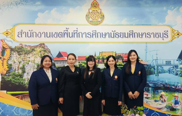 กลุ่มส่งเสริมการจัดการศึกษา ให้ความรู้เกี่ยวกับภาระงานของกลุ่มส่งเสริมการจัดการศึกษา ในสำนักงานเขตพื้นที่การศึกษา กับนักศึกษาระดับปริญญาโท การฝึกปฏิบัติการวิชาชีพบริหารการศึกษาของนักศึกษา