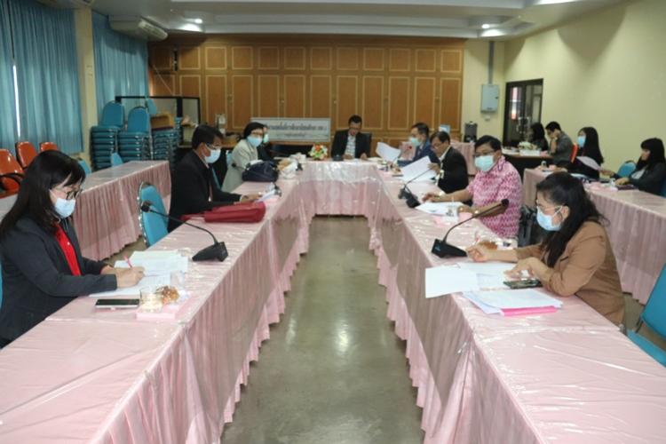 ประชุมการประเมินสัมฤทธิผลการปฏิบัติงานในหน้าที่เพื่อพัฒนาการศึกษา ระยะเวลา 1 ปี ครั้งที่1/2564