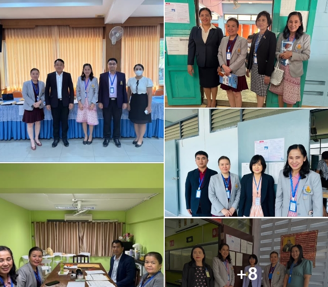 ตรวจเยี่ยมสนามสอบ การทดสอบทางการศึกษาระดับชาติขั้นพื้นฐาน (O-Net) ปีการศึกษา 2567 ระดับชั้นมัธยมศึกษาปีที่ 3 สหวิทยาเขต 3