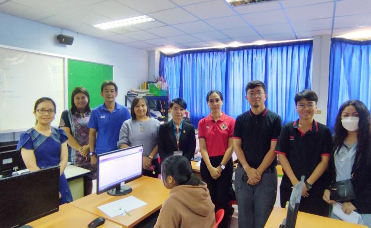ตรวจเยี่ยมสนามสอบ การทดสอบทางการศึกษาระดับชาติขั้นพื้นฐาน (O-Net) ระดับชั้น ม.6 โรงเรียนสวนผึ้งวิทยา 