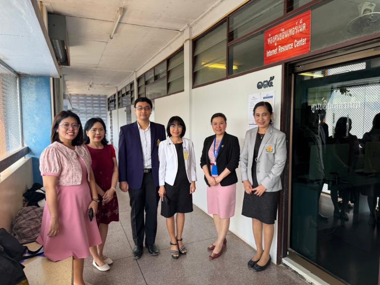 ตรวจเยี่ยมสนามสอบการจัดสอบทางการศึกษาระดับชาติขั้นพื้นฐาน (O-NET) ระดับชั้นมัธยมศึกษาปีที่ 6 ด้วยระบบดิจิทัล (Digital Testing) ปีการศึกษา 2567 สหวิทยาเขต 1 - 5