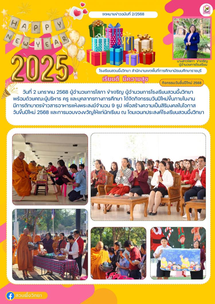 กิจกรรมวันปีใหม่ขึ้น 2568