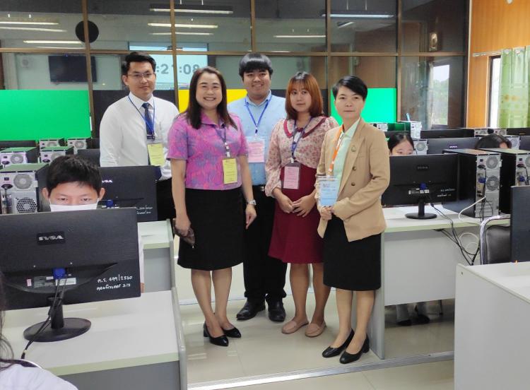 ตรวจเยี่ยมสนามสอบ การทดสอบทางการศึกษาระดับชาติขั้นพื้นฐาน (O-Net) ระดับชั้น ม.6 โรงเรียนคุรุราษฏร์รังสฤษฏ์