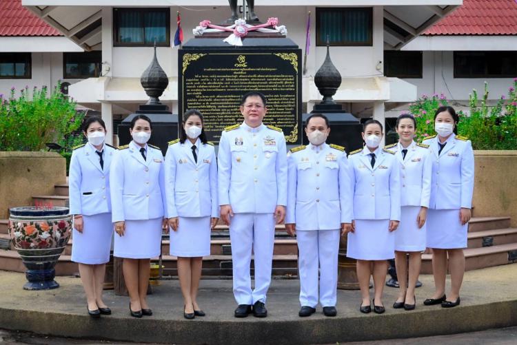 พิธีวางพานพุ่มถวายราชสักการะ และถวายพระพรชัยมงคล แด่สมเด็จพระนางเจ้าสุทิดา พัชรสุธาพิมลลักษณ พระบรมราชินี