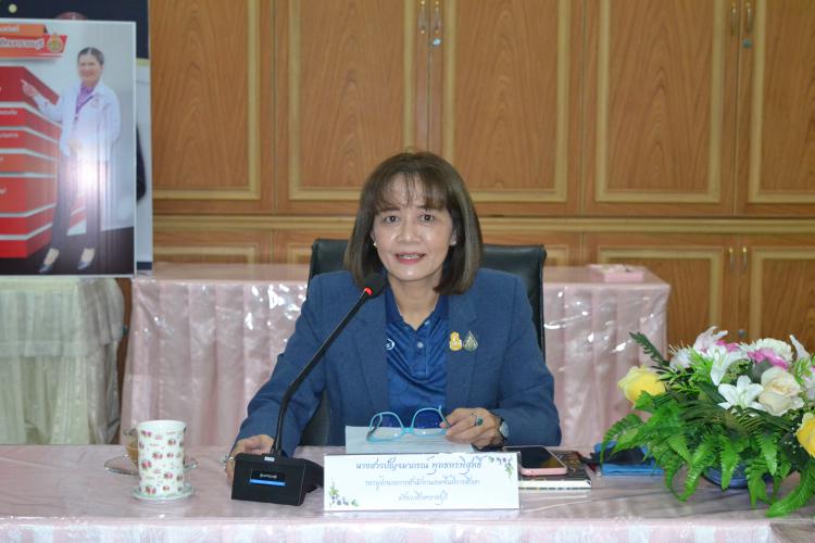 ประชุมชี้แจงแนวทางการเมินสถานะของหน่วยงานภาครัฐในการเป็นระบบราชการ 4.0 (PMQA 4.0) ระดับสำนักงานเขตพื้นที่การศึกษา ประจำปีงบประมาณ พ.ศ. 2566 และติดตามการรายงานผลตัวชี้วัดตามมาตรฐานสำนักงานเขตพื้นที่การศึกษา ประจำปีงบประมาณ พ.ศ. 2566 ครั้งที่ 3/2566