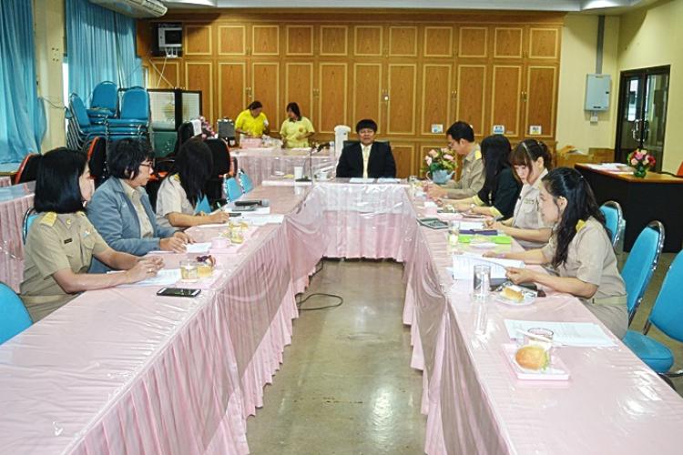 ประชุม ปรับ และเร่งรัดโครงการ งบประมาณ ตามแผนปฏิบัติการ ประจำปีงบประมาณ พ.ศ.2561