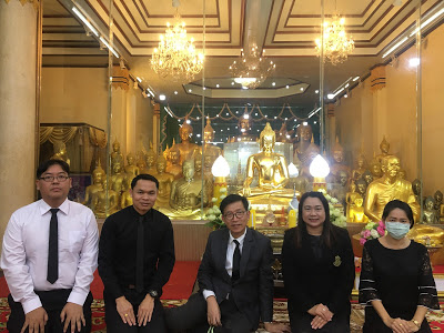 ร่วมฟังสวดพระอภิธรรม งานคุณแม่นฤมล วรรณวงศ์