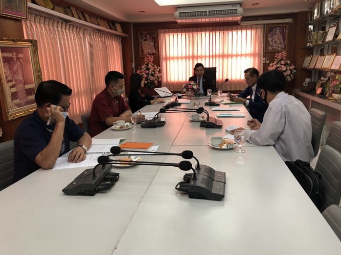 ประชุมคณะกรรมการรับนักเรียน ระดับเขตพื้นที่การศึกษา สำนักงานเขตพื้นที่การศึกษามัธยมศึกษา เขต 8 (จังหวัดกาญจนบุรี) สังกัดคณะกรรมการการศึกษาขั้นพื้นฐาน ปีการศึกษา 2564 ครั้งที่ 1/2564