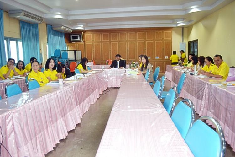 video conference  ประชุมชี้แจงสร้างความเข้าใจการดำเนินงานติดตามและประเมินผลการบริหารจัดการศึกษาขั้นพื้นฐานตามยุทธศาสตร์ มาตรฐานสำนักงานเขตพื้นที่การศึกษาและนโยบายของ สพฐ. ปีงบประมาณ พ.ศ. 2561