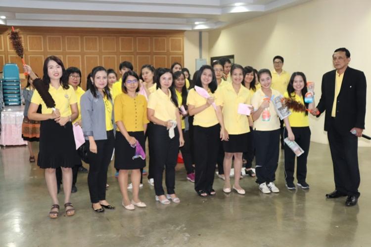 กิจกรรม 5 ส. เนื่องในโอกาสวันคล้ายวันสถาปนาสำนักงานคณะกรรมการการศึกษาขั้นพื้นฐาน ครบรอบ 16 ปี วันศุกร์ที่ 5 กรกฎาคม 2562