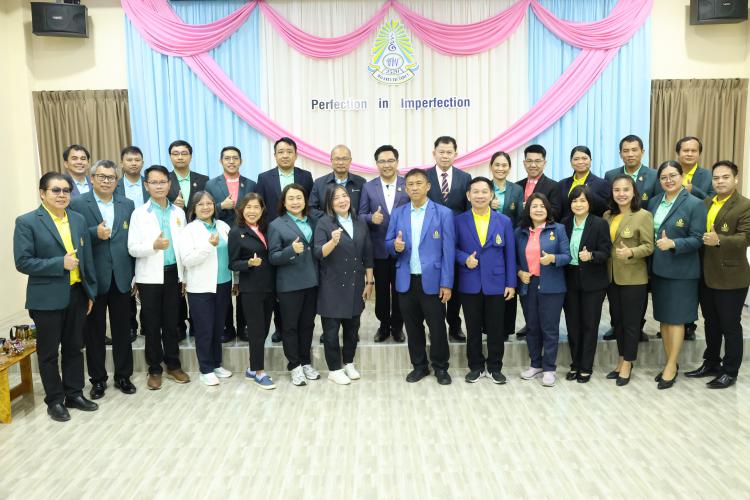 การประชุมผู้บริหารสถานศึกษาในสังกัดสำนักงานเขตพื้นที่การศึกษามัธยมศึกษาราชบุรี ครั้งที่ 1/2568 