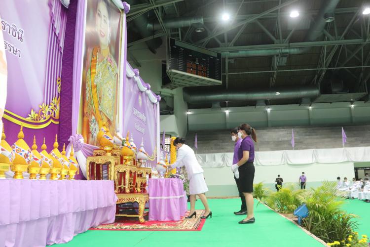 ร่วมพิธีถวายเครื่องราชสักการะ จุดเทียนถวายพระพรชัยมงคล เนื่องในโอกาสวันเฉลิมพระชนมพรรษา สมเด็จพระนางเจ้าฯ พระบรมราชินี 3 มิถุนายน 2566