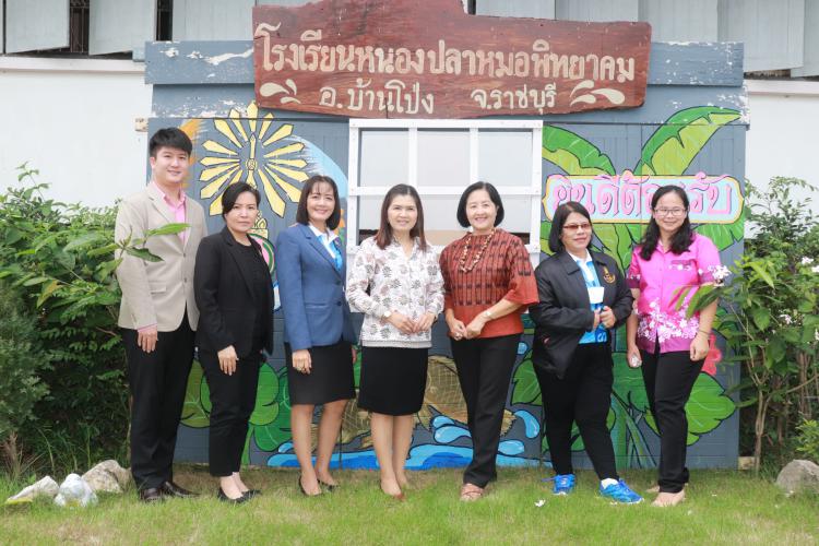 ลงพื้นที่เพื่อติดตามการแก้ปัญหา 0 ร มส. ณ โรงเรียนหนองปลาหมอพิทยาคม 