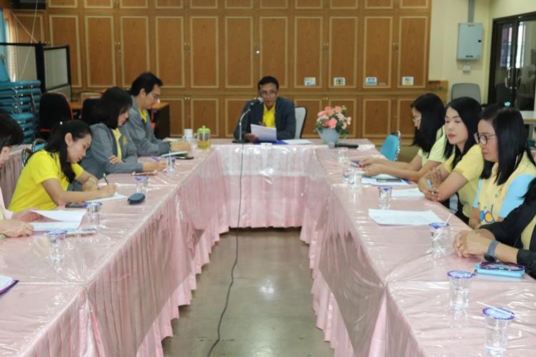  ประชุมมอบนโยบายในการบริหารจัดการขยะในสำนักงาน