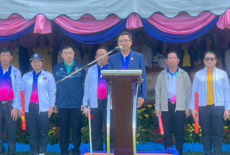 พิธีเปิดกีฬาภายในโรงเรียนเบญจมราชูทิศ ราชบุรี 