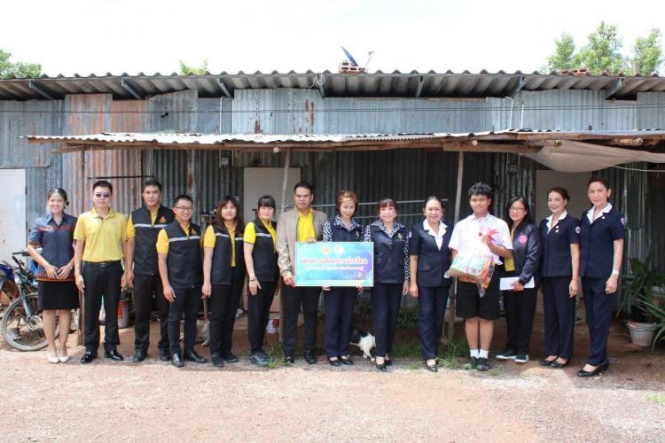 ร่วมลงพื้นที่เยี่ยมบ้านนักเรียนเพื่อให้การช่วยเหลือนักเรียนยากจน สถานศึกษาในสังกัดสำนักงานเขตพื้นที่การศึกษามัธยมศึกษาราชบุรี อ.เมือง อ.ปากท่อ อ.วัดเพลง