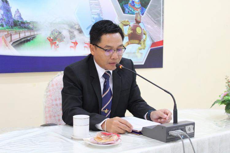 ประชุมเชิงปฏิบัติการการใช้โปรแกรมระบบลงทะเบียนและรายงานผลการแข่งขันศิลปหัตถกรรมนักเรียน ระดับเขตพื้นที่การศึกษา ครั้งที่ 71 ปีการศึกษา 2566 ผ่านระบบ VDO CONFERENCE