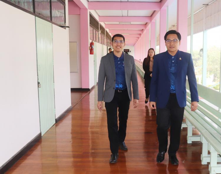 ลงพื้นที่ตรวจเยี่ยมการดำเนินงาน และอาคารสถานที่ โรงเรียนหนองปลาหมอพิทยาคม