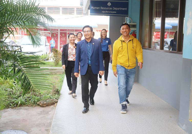 ลงพื้นที่ตรวจเยี่ยมการดำเนินงาน และอาคารสถานที่ โรงเรียนโพธาวัฒนาเสนี
