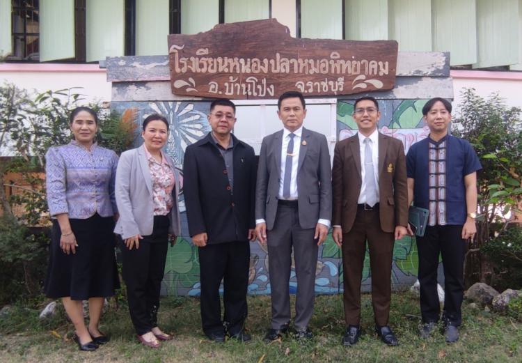 ติดตาม ตรวจสอบ ประเมินผล และนิเทศการศึกษา กิจกรรมเตรียมความพร้อม ภาคเรียนที่ 2 ปีการศึกษา 2567 (การนิเทศหนุนเสริม บูรณาการและแลกเปลี่ยนเรียนรู้ ก.ต.ป.น.) โรงเรียนหนองปลาหมอพิทยาคม