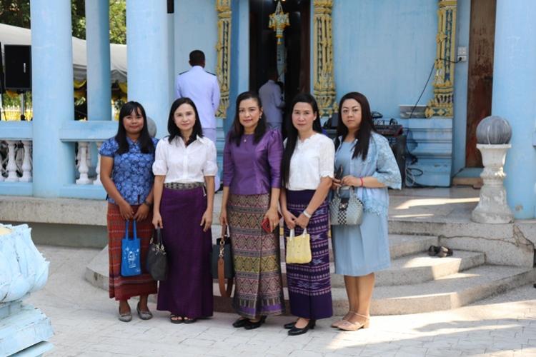 ร่วมพิธีถวายผ้าพระกฐินพระราชทาน ณ วัดหนองหอย พระอารามหลวง อำเภอเมืองราชบุรี จังหวัดราชบุรี