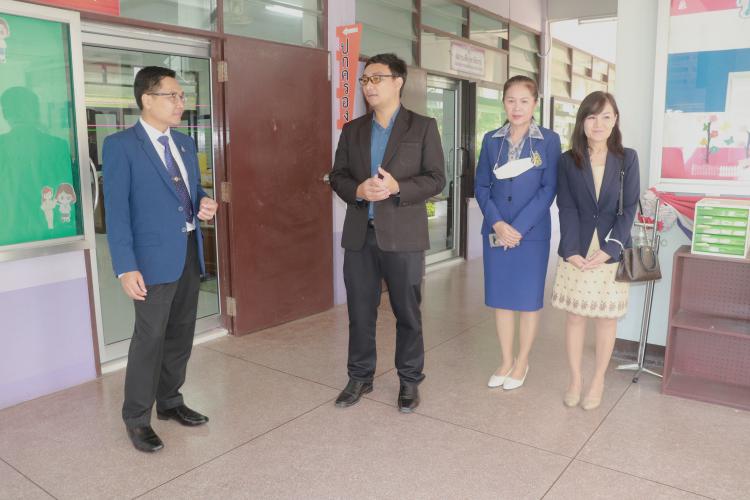 นิเทศตรวจเยี่ยมโรงเรียน ในช่วงการเปิดภาคเรียนที่ 2 ปีการศึกษา 2566 โรงเรียนโสภณสิริราษฏร์