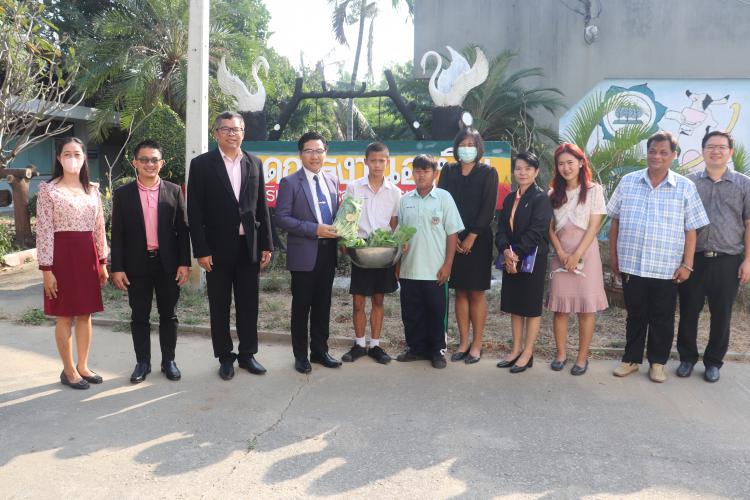 ลงพื้นที่ตรวจเยี่ยมการดำเนินงาน และอาคารสถานที่ โรงเรียนหนองโพวิทยา 