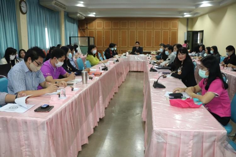 ประชุมข้าราชการและลูกจ้างสำนักงานเขตพื้นที่การศึกษามัธยมศึกษาเขต 8 ครั้งที่ 1/2564