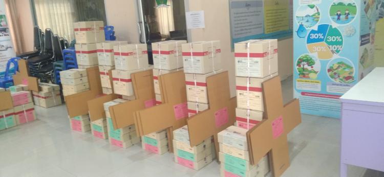 ตรวจ-รับ แบบทดสอบจากสทศ. เพื่อใช้ในการจัดสอบ O-NET ชั้น ม.3 ปีการศึกษา 2565