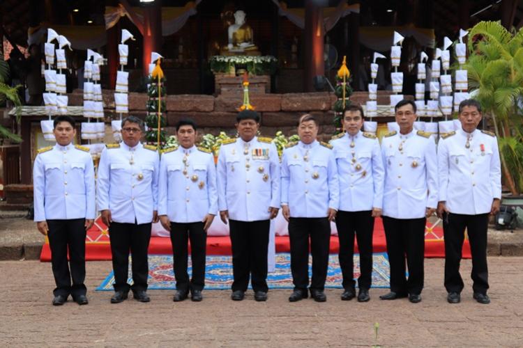 ผอ.สพม.8 ร่วมประกอบพิธีทำน้ำอภิเษก สำหรับพระราชพิธีบรมราชาภิเษกสมเด็จพระเจ้าอยู่หัวมหาวชิราลงกรณ บดินทรเทพยวรางกูร
