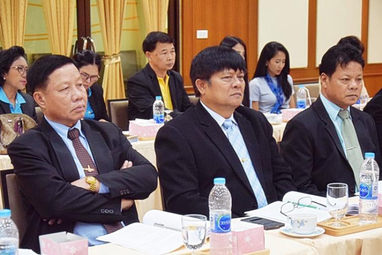 ประชุมคณะกรรมการอำนวยการจัดงานยกย่องเชิดชูเกียรติผู้บริหารเขตพื้นที่การศึกษาที่ทำคุณประโยชน์ทางการศึกษา ประจำปี 2561 ครั้งที่ 3/2561