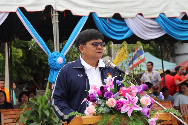 พิธีเปิดกิจกรรมการแข่งขัน “กีฬาภายในเทิดพระเกียรติแม่ของแผ่นดิน 62” โรงเรียนมัธยมวัดดอนตูม
