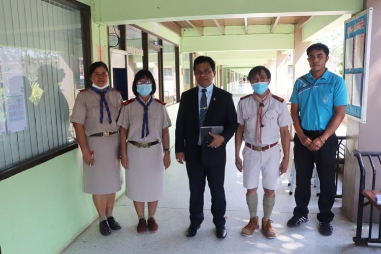 ผอ.สพม.8 ตรวจเยี่ยมโรงเรียนปากท่อพิทยาคม