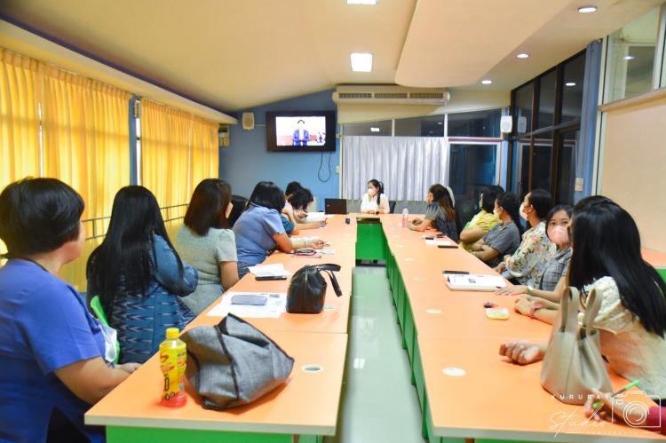 ประชุมผู้ปฏิบัติหน้าที่ในวันทดสอบทางการศึกษาระดับชาติขั้นพื้นฐาน (O-NET) ระดับชั้นมัธยมศึกษาปีที่ 3