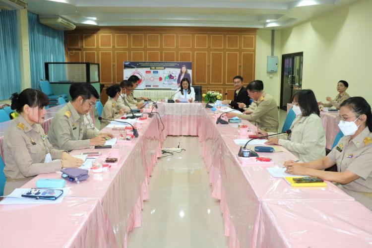 ประชุมการเตรียมการจัดงานมหกรรมวิชาการ (จากนโยบายสู่การปฏิบัติ) ประจำปีงบประมาณ พ.ศ.2566 