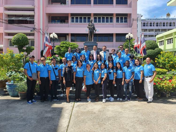 โรงเรียนเบญจมราชูทิศ ราชบุรี ต้อนรับคณะครูและบุคลากรโรงเรียนบ้านค่ายวิทยา จ.ชัยภูมิ เข้าศึกษาดูงาน