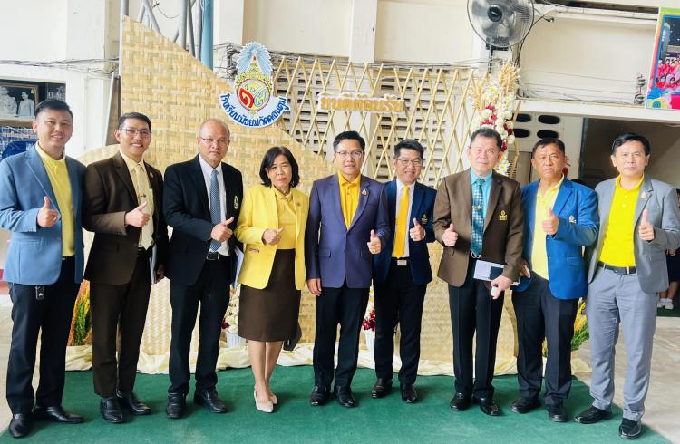 ประชุมรายงานผลการพัฒนาตามข้อตกลงของข้าราชการครูและบุคลากรทางการศึกษา PA ผู้บริหารสถานศึกษา และบูรณาการนิเทศหนุนเสริม โรงเรียนมัธยมวัดดอนตูม