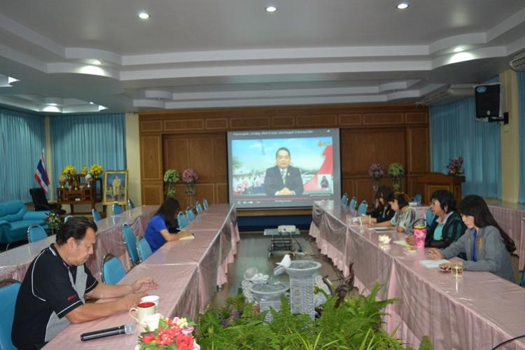 ประชุมทางไกลผ่านระบบ วีดีโอคอนเฟอร์เร้นซ์ รายการ พุธเช้า ... ข่าว สพฐ. วันพุธที่ 12 ธันวาคม 2561