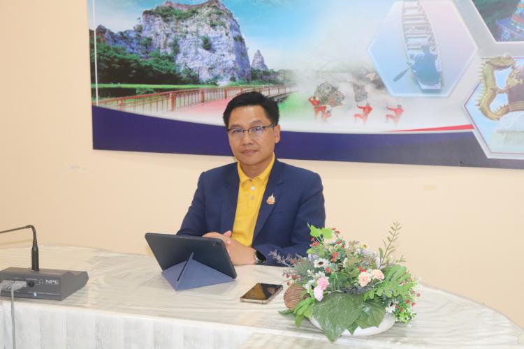 ประชุมขับเคลื่อนโครงการสุขาดีมีความสุข ผ่านระบบ Conference
