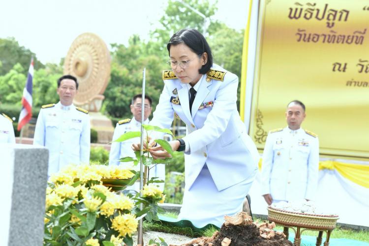 พิธีปลูก “พระศรีมหาโพธิทศมราชบพิตร” ณ วัดหลวงพ่อสดธรรมกายาราม อำเภอดำเนินสะดวก จังหวัดราชบุรี