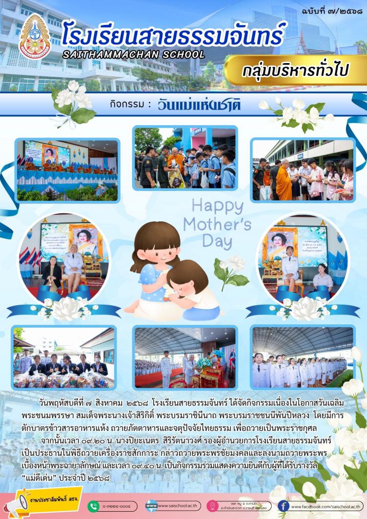 วันแม่แห่งชาติ 2568
