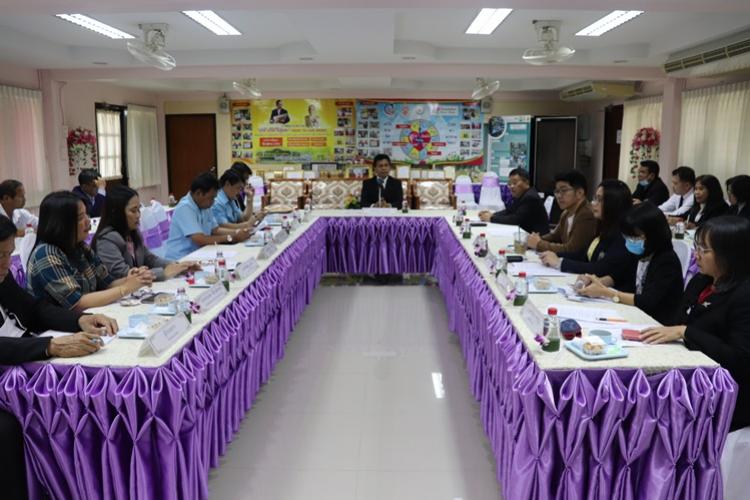 ประชุมกลุ่มโรงเรียนมัธยมศึกษา จังหวัดราชบุรี ครั้งที่ 6/2563  