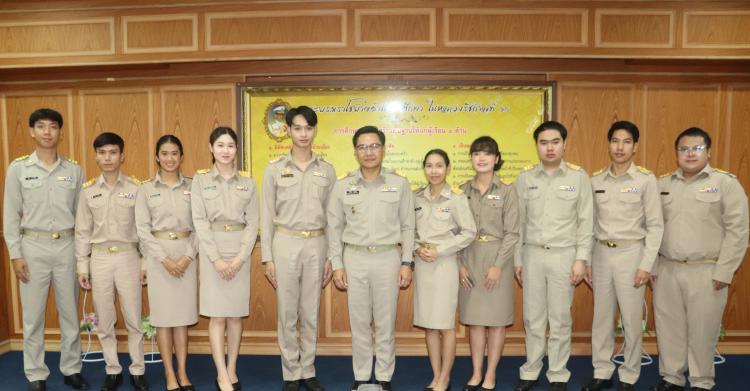 รับรายงานตัว ข้าราชการบรรจุใหม่ตำแหน่งครูผู้ช่วย สังกัดสำนักงานเขตพื้นที่การศึกษามัธยมศึกษาราชบุรี